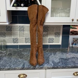 Marc Fisher Camel Over-the-Knee Boots
